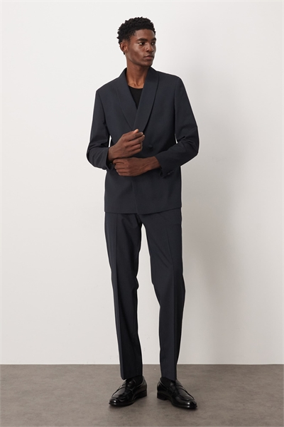 Брюки классического костюма в тонкую полоску артикул 146837221