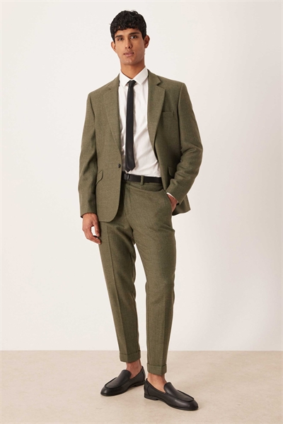 Брюки с зауженным кроем артикул 148608936