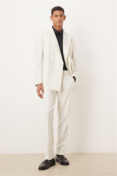 Узкие брюки-смокинги с атласными вставками артикул 150600157