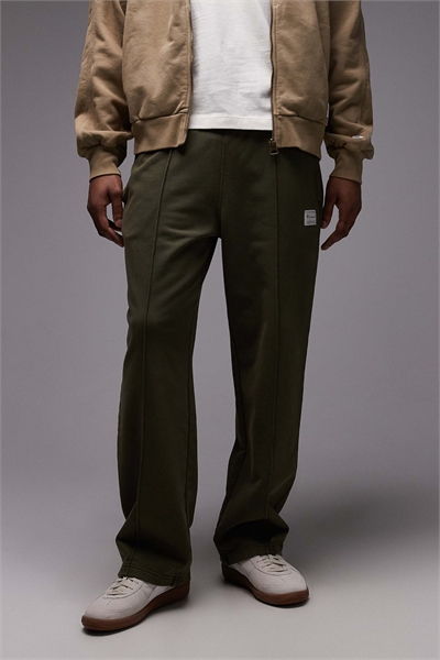 Тканые джоггеры Tuff Ones с манжетами, зеленые артикул 152226696