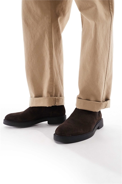 Ботинки-челси с закругленным носком артикул 148915799