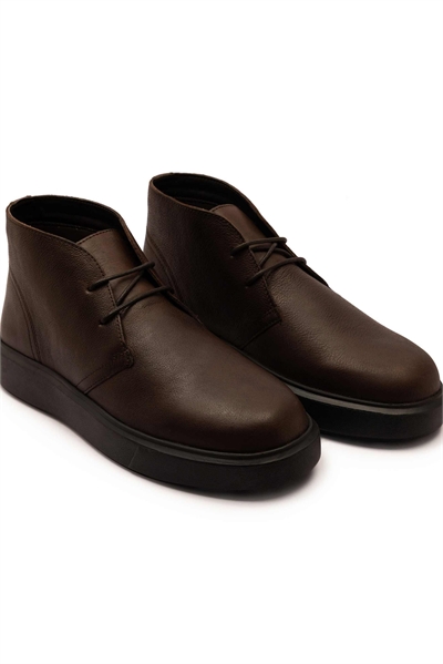 Кожаные ботинки-чукки Jethro на шнурках в стиле кэжуал артикул 154790954