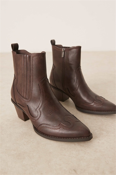 Ботинки в стиле «вестерн челси» артикул 149508523