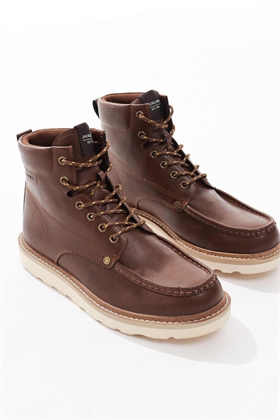 Ботинки Pu Moc с контрастной подошвой артикул 149137850