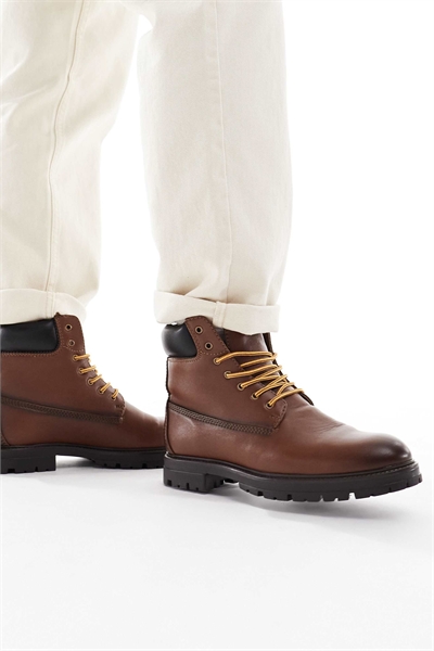 Рабочие ботинки на шнурках артикул 148517826