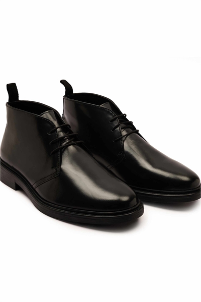 Кожаные ботинки-дезерты Loki на шнурках артикул 153336805