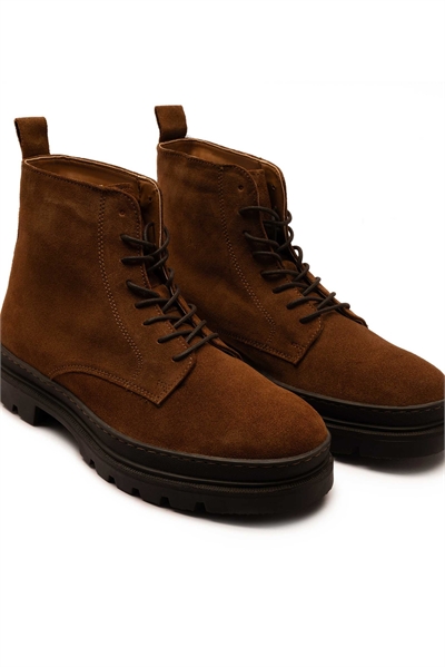 Ботинки из замши с шнурками от Blake артикул 153337901