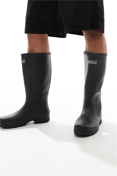 Мужские резиновые сапоги Mumford II черного цвета артикул 143487820