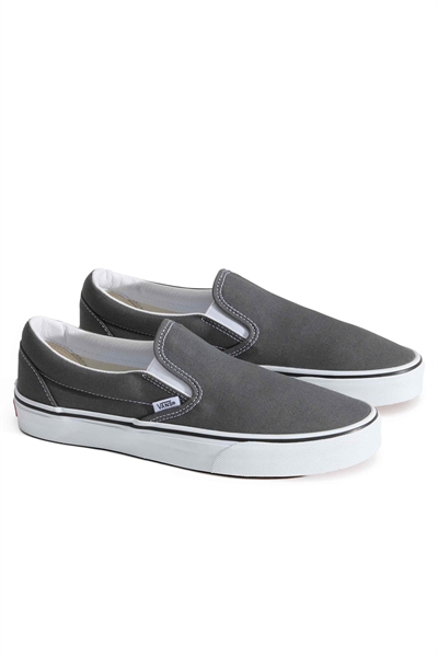 Классические кроссовки без шнурков, цвет угольно-серый артикул 153849548