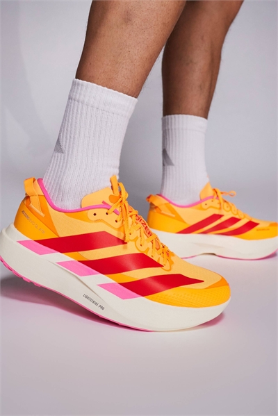 Кроссовки Adidas Running Adizero EVO SL ATR для бега по любой местности в оранжево-красно-розовом цвете, эксклюзивно в ASOS артикул 149831094