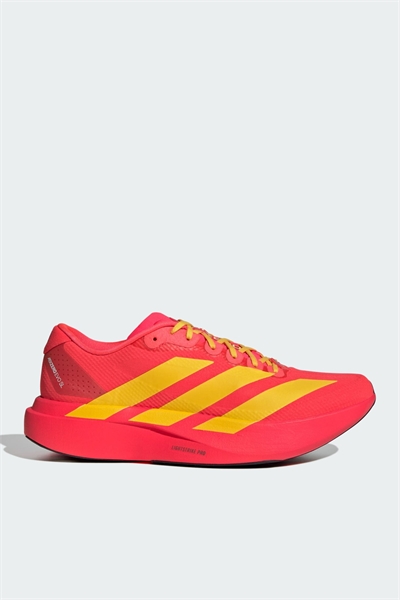 Кроссовки Adizero evo sl ярко-красного и желтого цветов артикул 156067180