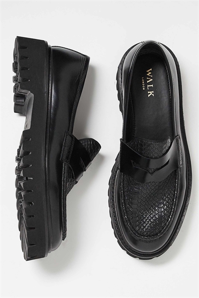 Лоферы Hopper Saddle из кожи крокодила артикул 143962486