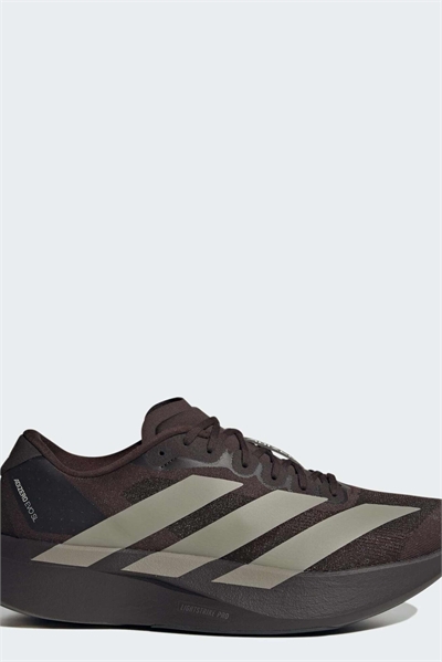 Кроссовки Adizero evo sl темно-коричневого и бежевого цветов артикул 153899850