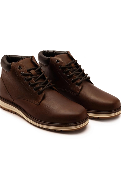 Кожаные ботинки-чукки Wells на шнурках артикул 153337070