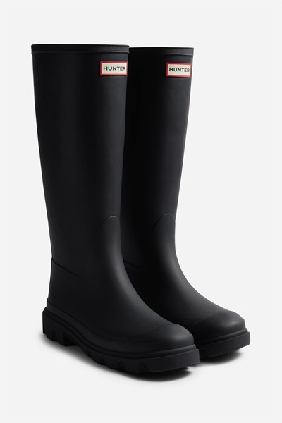 Унисекс высокие резиновые сапоги Downpour черного цвета артикул 149631071