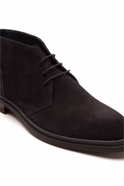 Мужские замшевые ботинки-чукки «SANTIAGO» на шнурках артикул 143504637