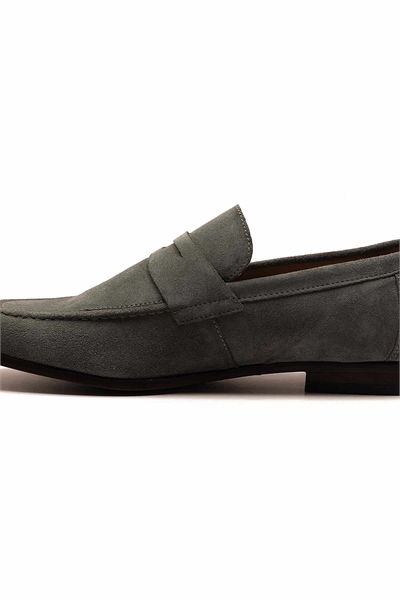 Лоферы «Harley» из замши — туфли-лоферы без шнурков артикул 148663808