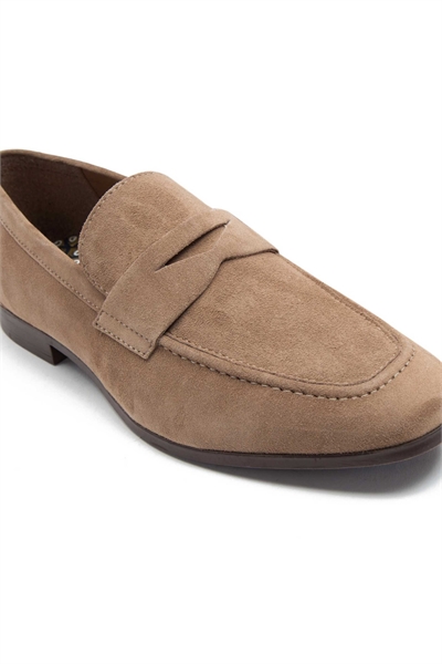 Лоферы HARLEY из замши — туфли-лоферы без шнурков артикул 134888405