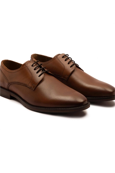 Кожаные классические туфли-дерби от Lanner артикул 153336661