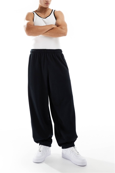 Джоггеры оверсайз из французского футера артикул 134230737