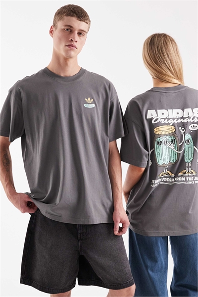 Футболка с принтом Pickle, цвет угольно-серый артикул 154604159