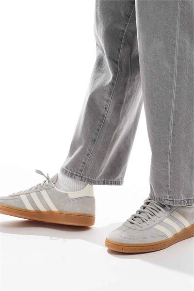 Специальные кроссовки для гандбола с резиновой подошвой, серые артикул 134169649