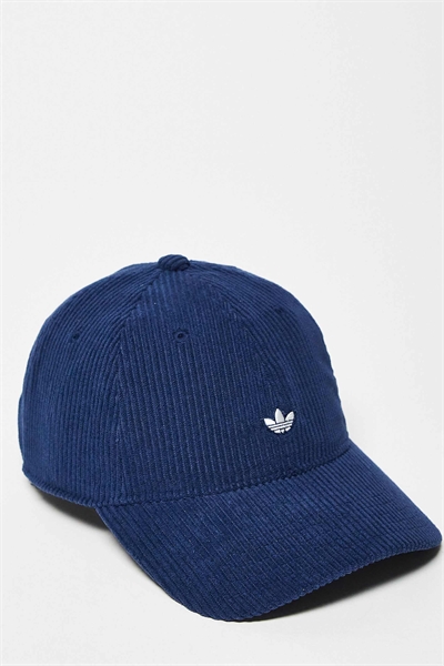 Кордуровая бейсболка темно-синего цвета артикул 141910252