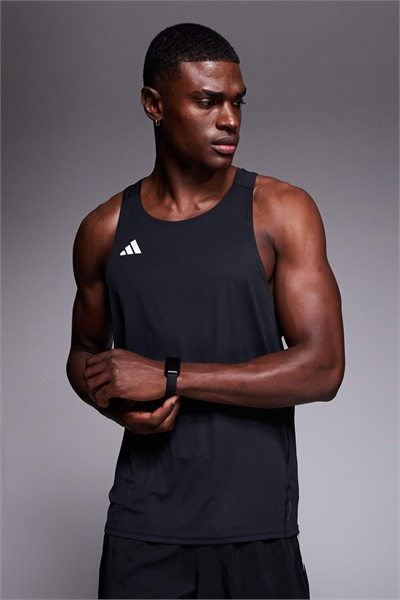 Жилет Adidas Running Adizero Essentials черного цвета артикул 134218135