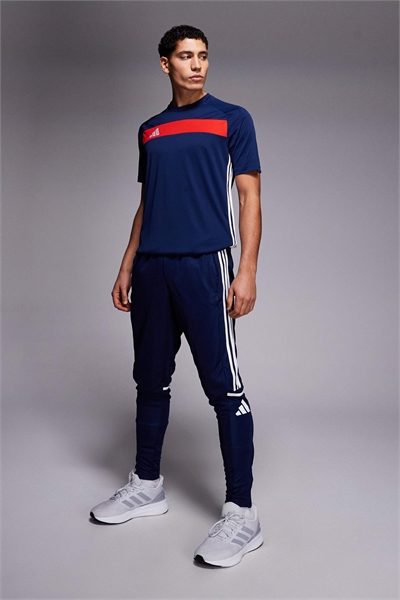 Джоггеры Adidas Football Squadra 25 темно-синего цвета артикул 138323996