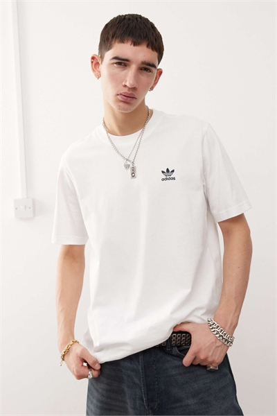 Футболка Trefoil Essentials белого цвета артикул 138320904