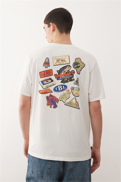 Футболка с принтом на спине артикул 154353783