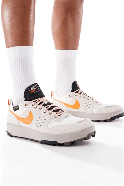 Кроссовки C1ty в сером и оранжевом цветах артикул 139768352