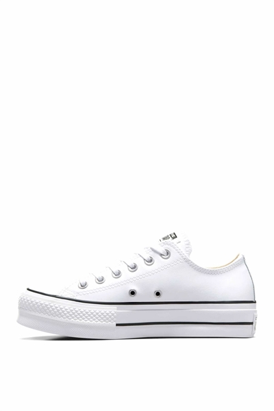 Кроссовки Chuck Taylor All Star Lift Ox из кожи артикул 140592023