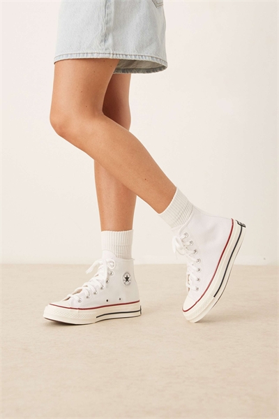 Кроссовки Chuck 70 Hi из винтажной ткани артикул 143438924