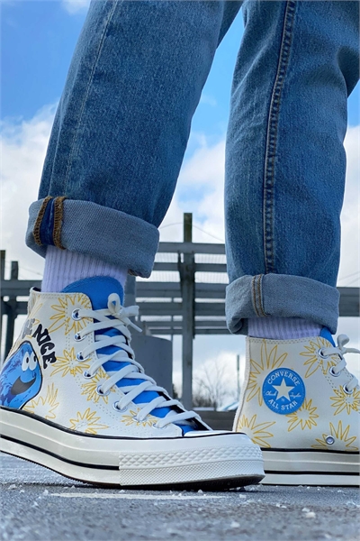 Кроссовки Chuck 70 Hi с принтом «Much Love» артикул 108409482