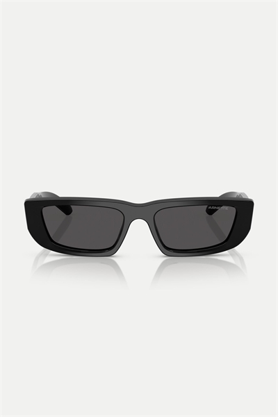 Прямоугольные солнцезащитные очки с серыми стеклами артикул 150091356