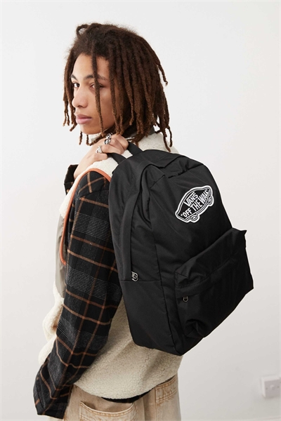 Классический рюкзак в стиле олдскул черного цвета артикул 136159063