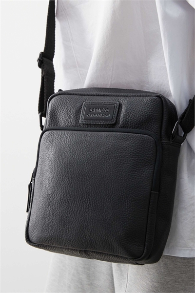 Кожаная сумка через плечо артикул 139200563