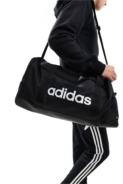 Линейная сумка среднего размера черного цвета артикул 140466248