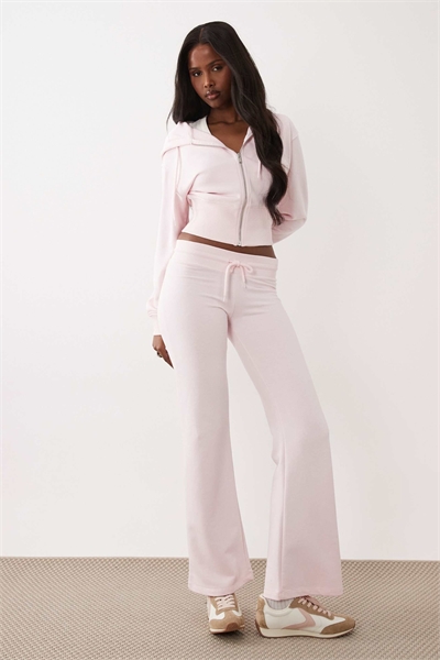 Смешайте и сочетайте узкие спортивные штаны с низкой талией розового цвета артикул 155035781