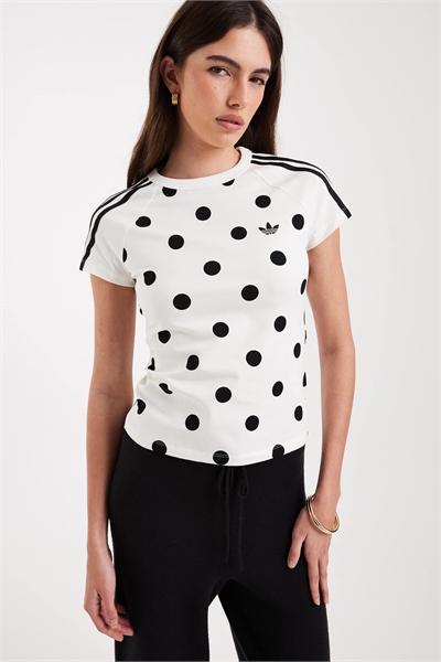 Футболка в белый горошек артикул 151301896
