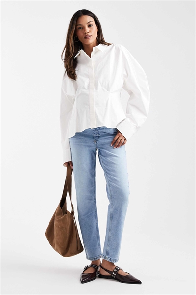 ASOS DESIGN — джинсы для беременных «Mom» облегающего кроя артикул 140311255