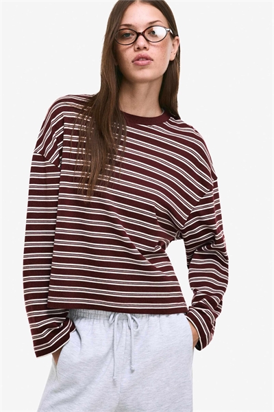 Футболка с длинным рукавом и принтом артикул 153364368