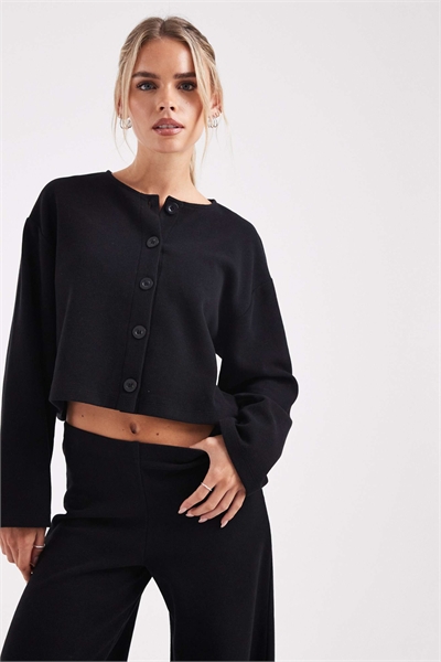 Мягкий кардиган из трикотажа co-ord артикул 153053175