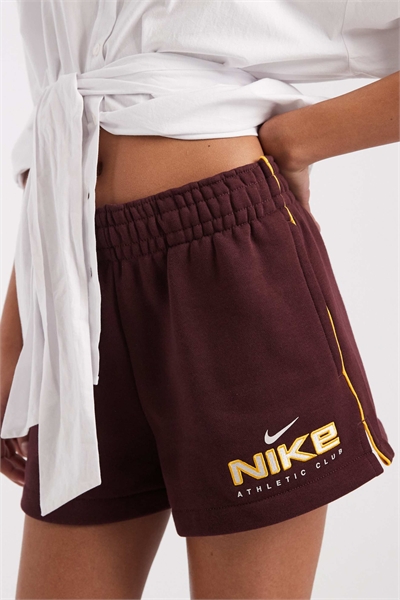 Флисовые шорты Varsity бордового цвета артикул 151963007