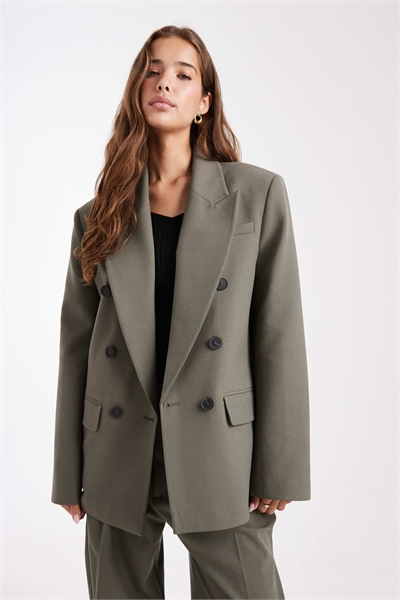 Двубортный блейзер классического кроя co-ord артикул 150049470