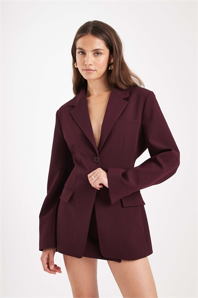 Блейзер с зауженной талией артикул 149438517