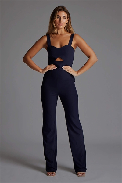 Комбинезон «Sweetheart» с широкими брючинами и вырезами артикул 155849080