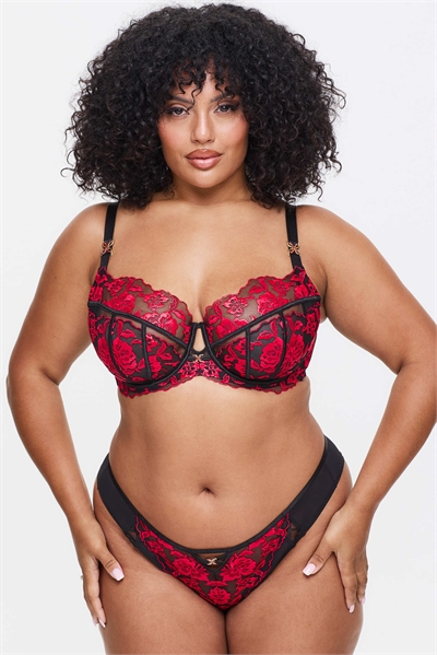 Бюстгальтер с глубоким вырезом «Fuller Bust Endless Attraction» без наполнителя артикул 150476622