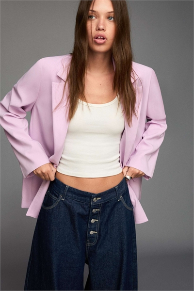 Блейзер с бретелями на спине артикул 151258072